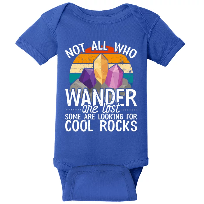 Geology Meaningful Gift Rock Collector Tee Geologisgift Stone Gift Baby Bodysuit