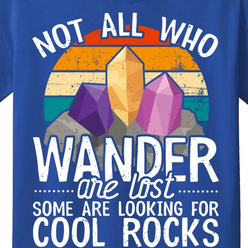 Geology Meaningful Gift Rock Collector Tee Geologisgift Stone Gift Kids T-Shirt