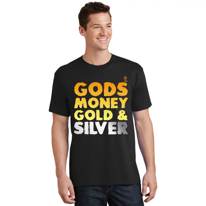 God’s Money Gold & Silver T-Shirt