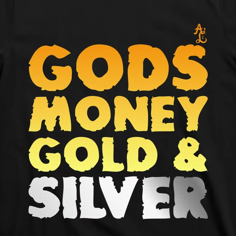 God’s Money Gold & Silver T-Shirt