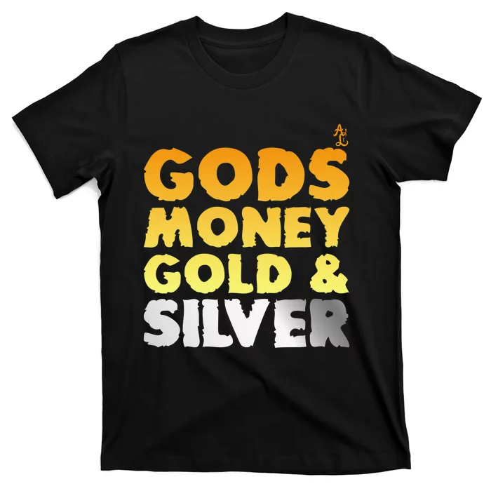 God’s Money Gold & Silver T-Shirt