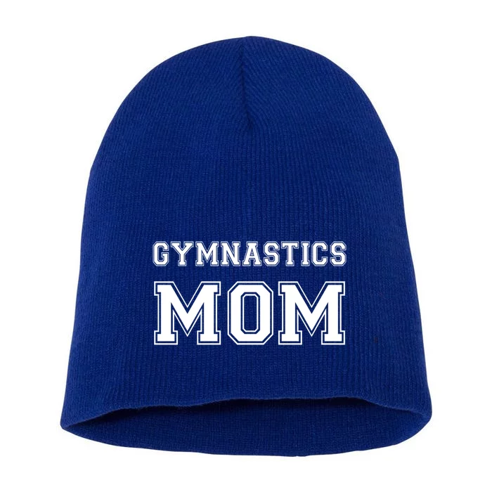 Gymnastics Mom Gymnast Gymnastics Gift Funny Cute Gift Short Acrylic Beanie