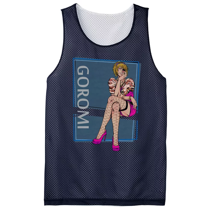 Goro Majima Goromi Yakuza Kiwami Mesh Reversible Basketball Jersey Tank