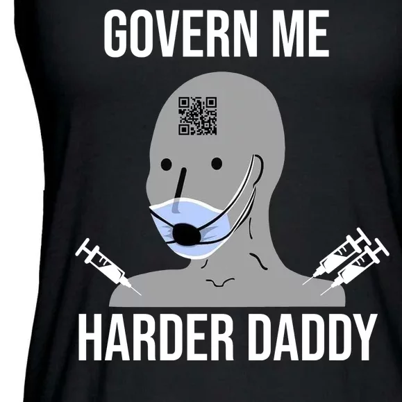 Govern Me Harder Daddy Ladies Essential Flowy Tank