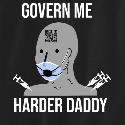 Govern Me Harder Daddy Kids Sweatshirt