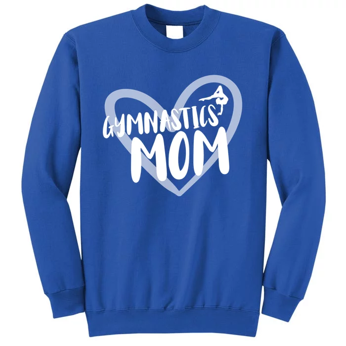 Gymnastics Mom Heart Gymnast Funny Gift Sweatshirt