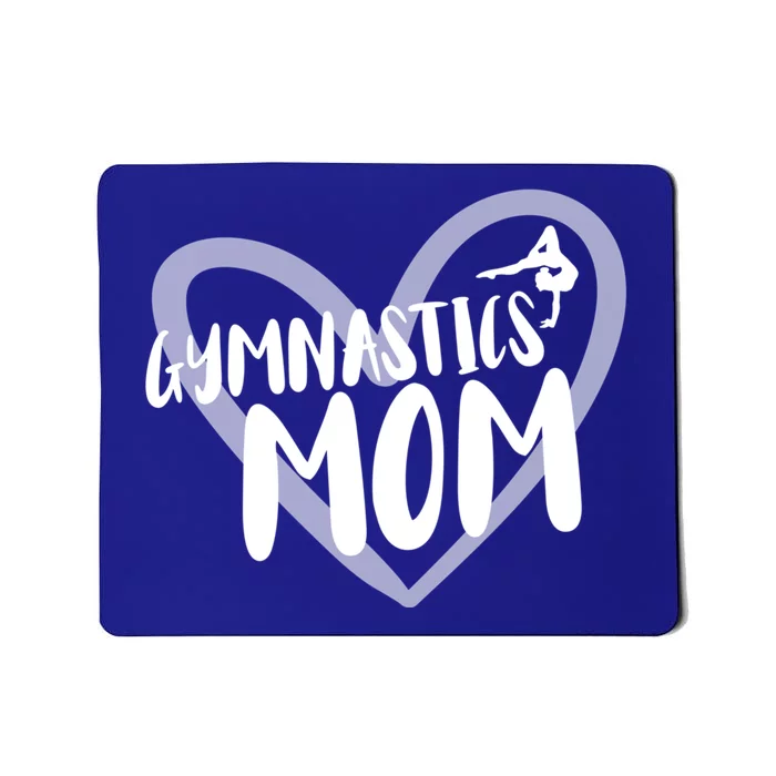 Gymnastics Mom Heart Gymnast Funny Gift Mousepad