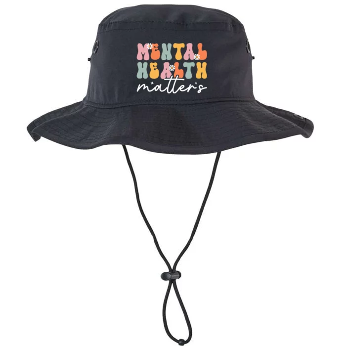 Groovy Mental Health Matters Human Brain Illness Awareness Legacy Cool Fit Booney Bucket Hat