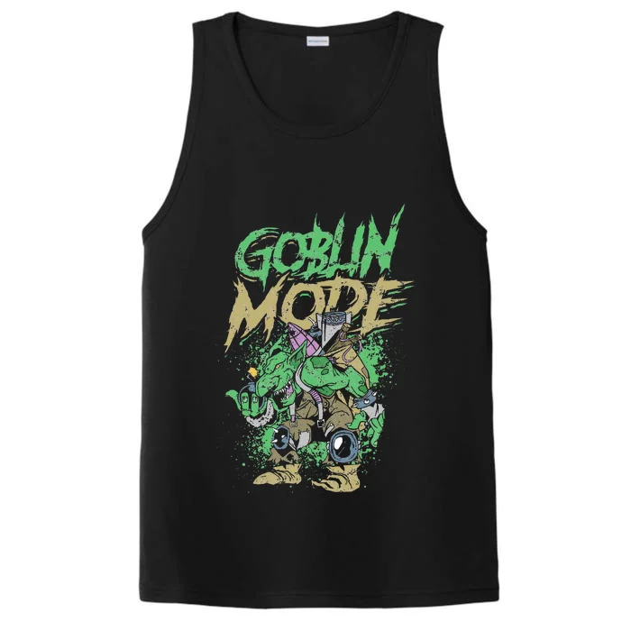 Goblin Mode Horror Halloween Performance Tank