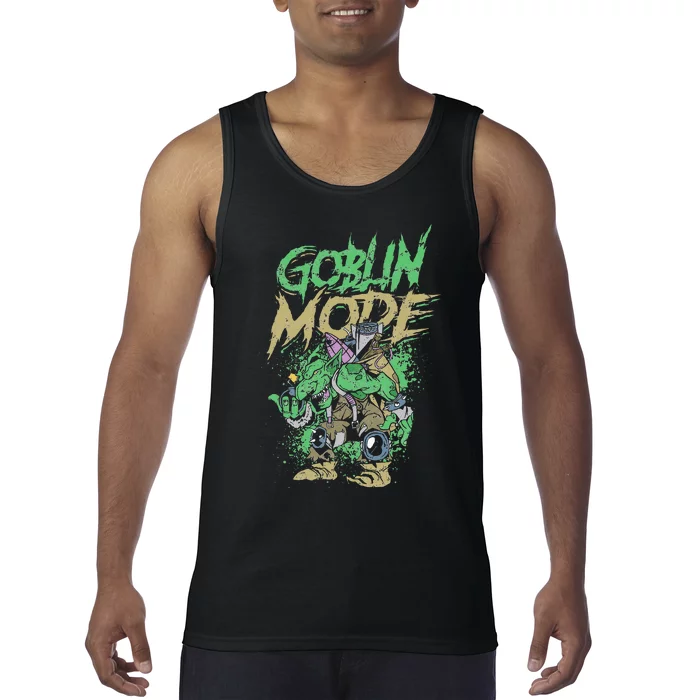 Goblin Mode Horror Halloween Tank Top