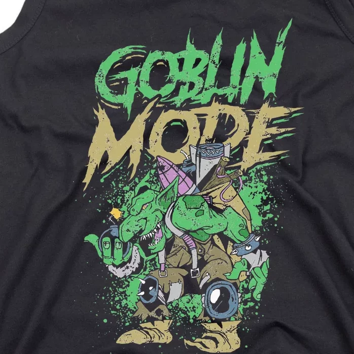 Goblin Mode Horror Halloween Tank Top