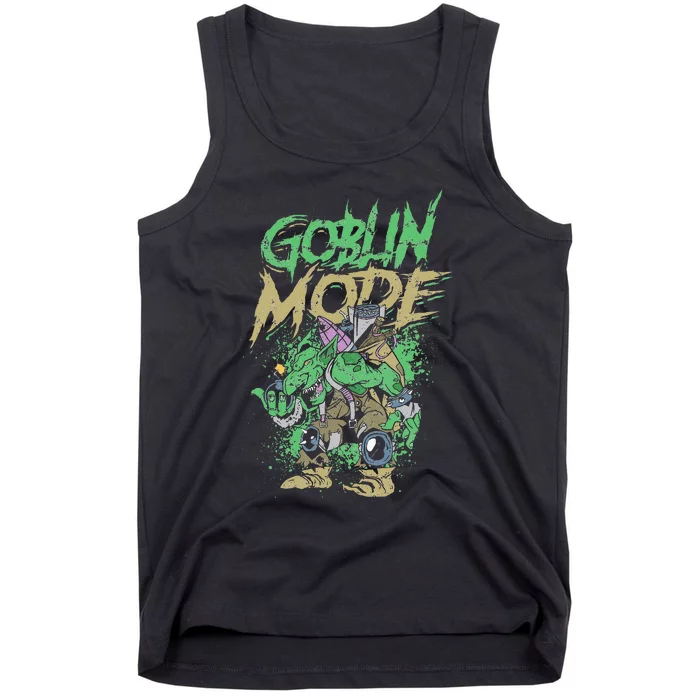 Goblin Mode Horror Halloween Tank Top