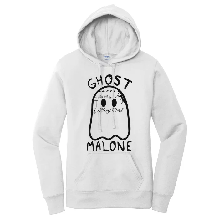 Ghost Malone Halloween Spooky Season Women's Pullover Hoodie