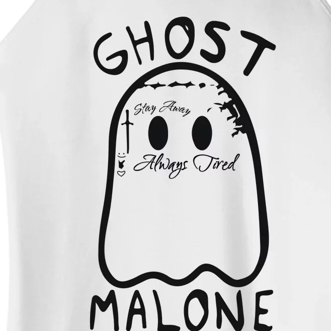 Ghost Malone Halloween Spooky Season Women’s Perfect Tri Rocker Tank