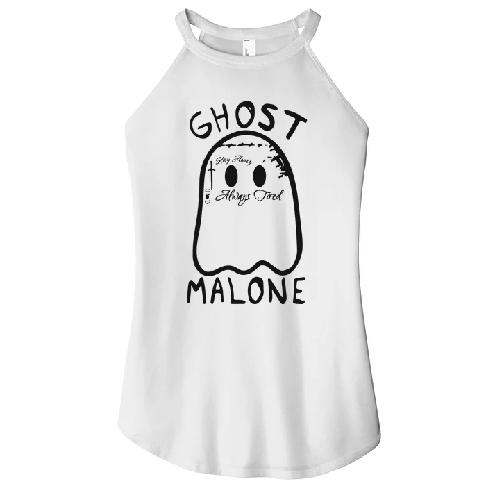 Ghost Malone Halloween Spooky Season Women’s Perfect Tri Rocker Tank