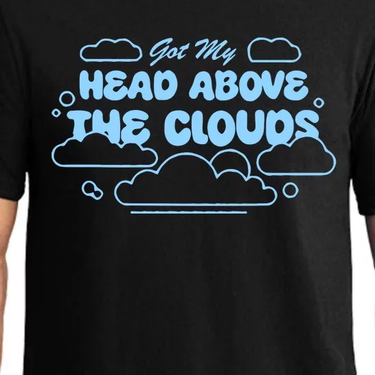 Got My Head Above The Clouds Pajama Set