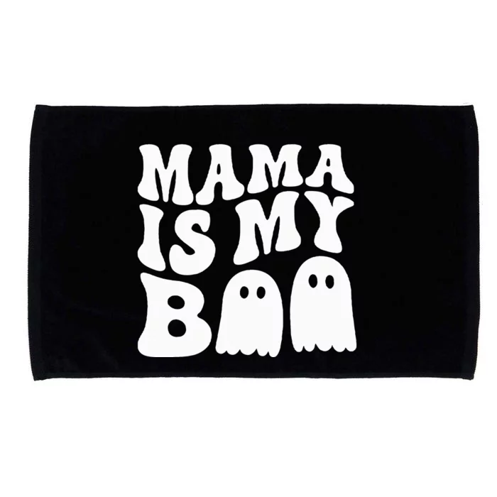 Groovy Mama Is My Boo Halloween Microfiber Hand Towel