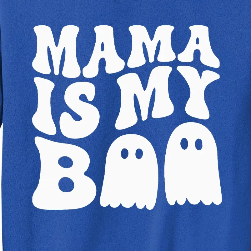 Groovy Mama Is My Boo Halloween Sweatshirt