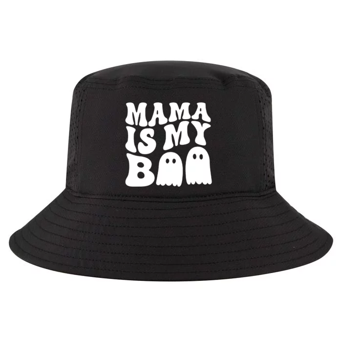 Groovy Mama Is My Boo Halloween Cool Comfort Performance Bucket Hat