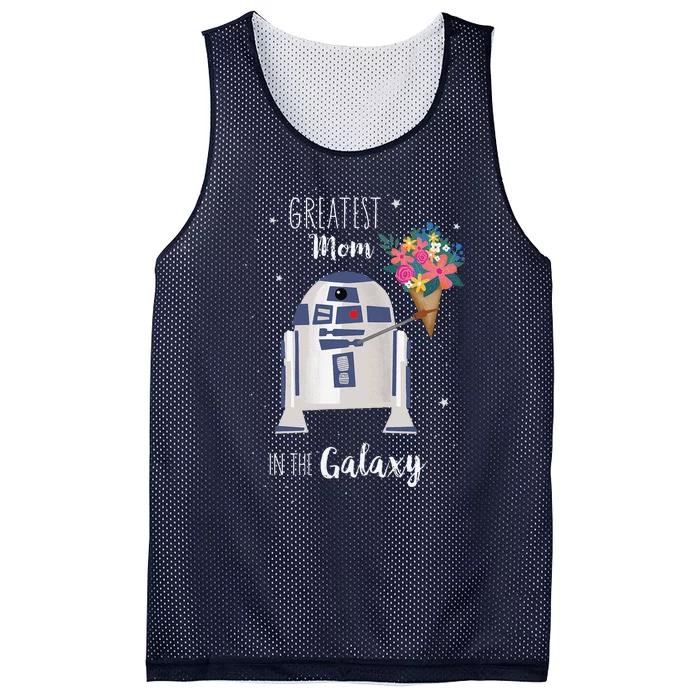 Greatest Mom In The Galaxy Mothers Day Mesh Reversible Basketball Jersey Tank