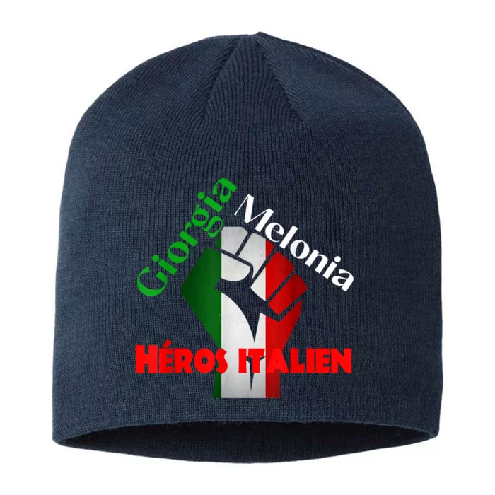 Georgia Meloni Italian Hero 8 1/2in Sustainable Knit Beanie