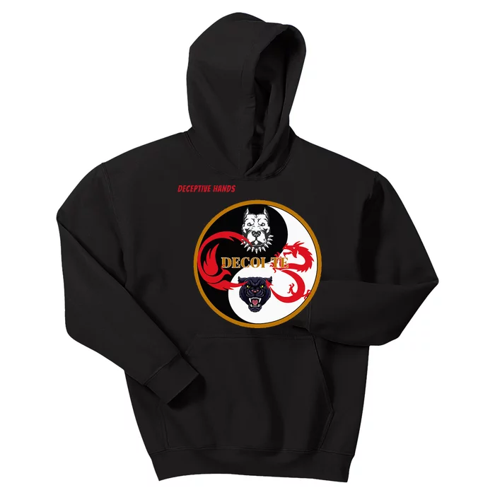 Grand Master Jerry Campbell's Decoite Deceptive Hands Kids Hoodie