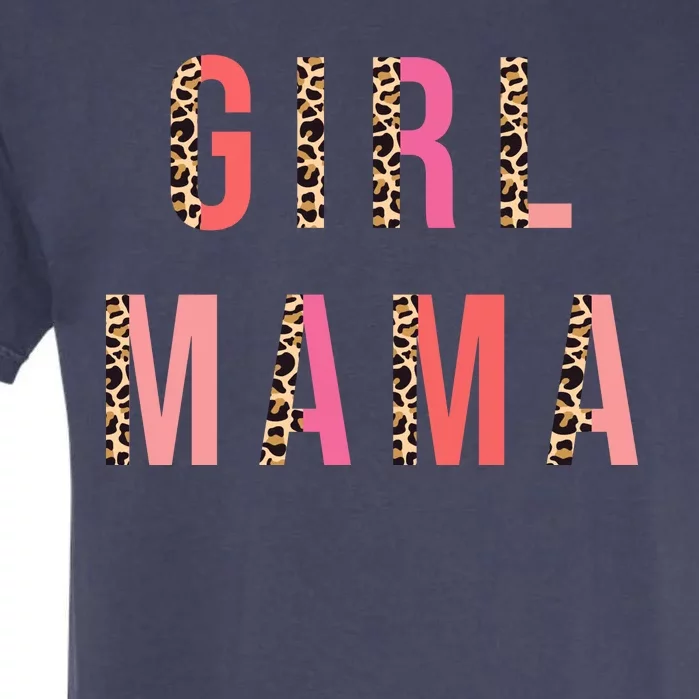 Girl Mama Leopard Garment-Dyed Heavyweight T-Shirt