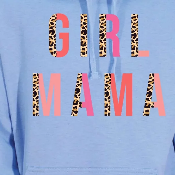 Girl Mama Leopard Unisex Surf Hoodie