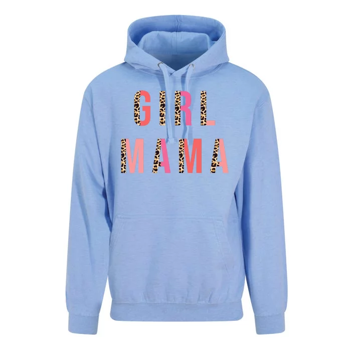 Girl Mama Leopard Unisex Surf Hoodie