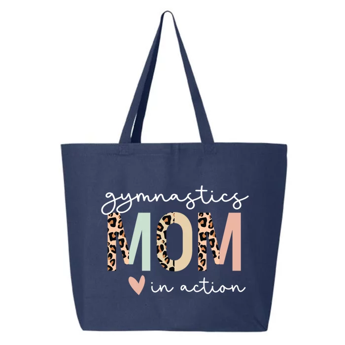 Gymnastics Mom Leopard Meaningful Gift 25L Jumbo Tote