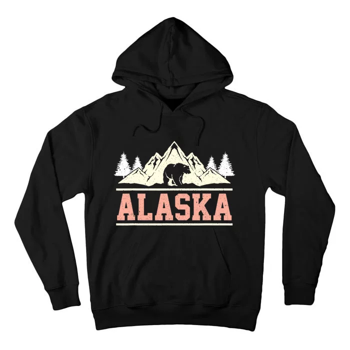 Glacier Mountain Landscape Alaskan Bear Wildlife Alaska Tall Hoodie