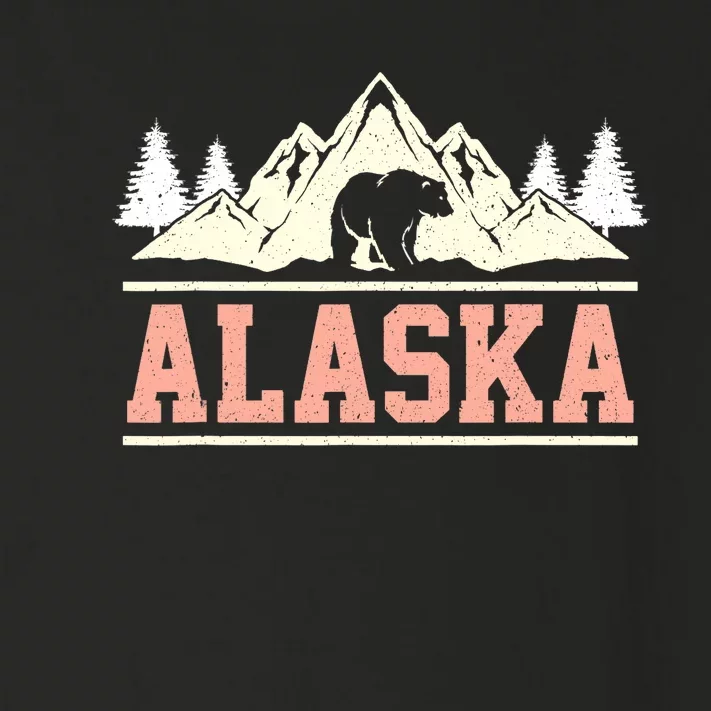 Glacier Mountain Landscape Alaskan Bear Wildlife Alaska Toddler Long Sleeve Shirt