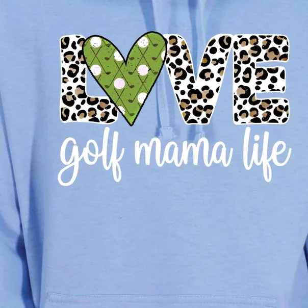 Golf Mama Life Golf Player Mom Of A Golfer Mother Cute Gift Unisex Surf Hoodie