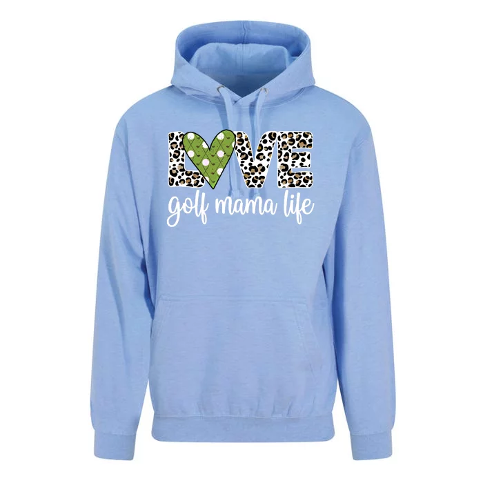 Golf Mama Life Golf Player Mom Of A Golfer Mother Cute Gift Unisex Surf Hoodie