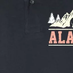 Glacier Mountain Landscape Alaskan Bear Wildlife Alaska Softstyle Adult Sport Polo