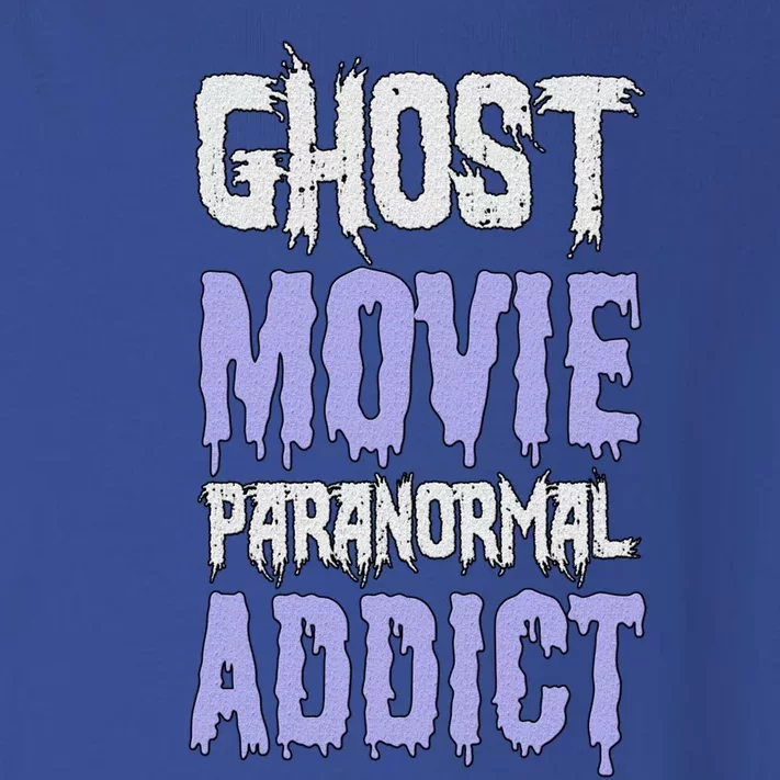 Ghost Movie Lover Funny Gift Ghost Movie Paranormal Addict Funny Gift Toddler Long Sleeve Shirt