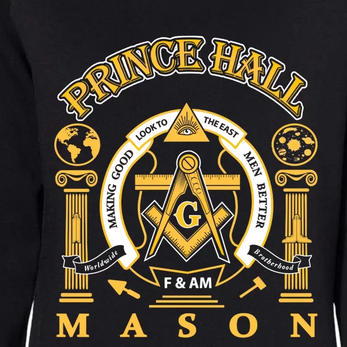 Greats Mason: Masonic Prince Hall Masons Presidents Day Gift Funny Gift Womens California Wash Sweatshirt