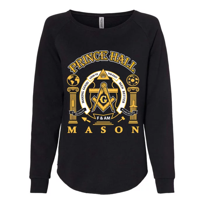 Greats Mason: Masonic Prince Hall Masons Presidents Day Gift Funny Gift Womens California Wash Sweatshirt