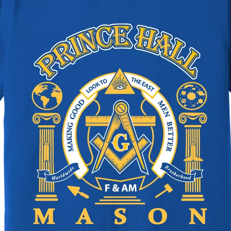 Greats Mason: Masonic Prince Hall Masons Presidents Day Gift Funny Gift Premium T-Shirt