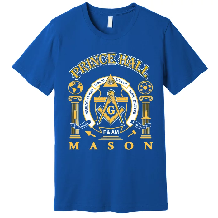 Greats Mason: Masonic Prince Hall Masons Presidents Day Gift Funny Gift Premium T-Shirt