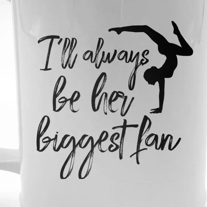 Gymnastics Mom Mama Meaningful Gift Gymnast Mom Meaningful Gift Gymnastics Dad G Front & Back Beer Stein