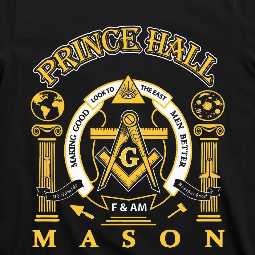 Greats Mason Masonic Prince Hall Masons Presidents Day T-Shirt