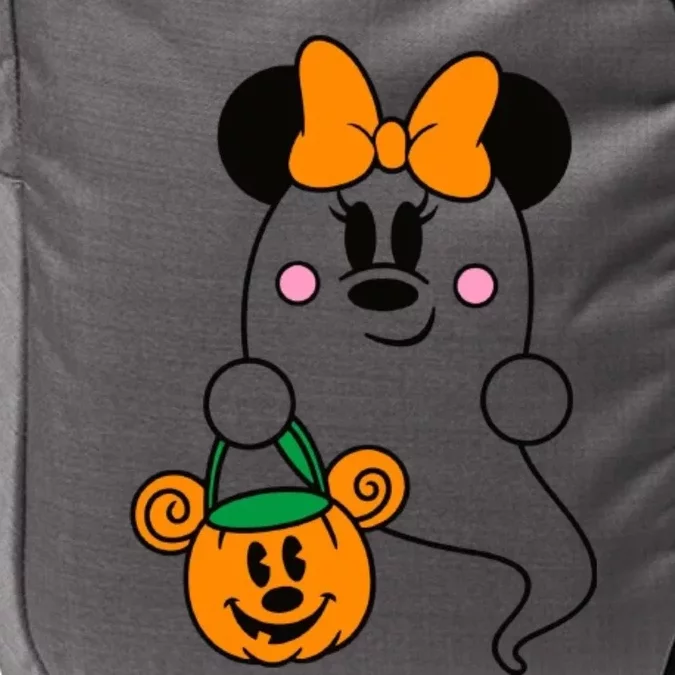 Ghost Minnie Mouse Halloween Trick Or Treat Halloween Impact Tech Backpack