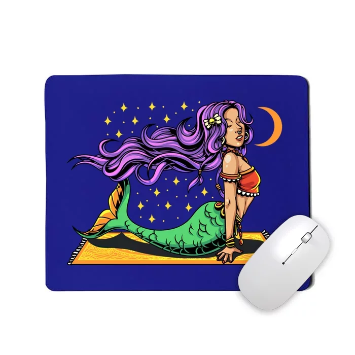 Gypsy Mama Mermaid Yoga Cool Gift Mousepad