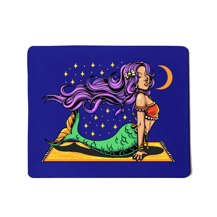 Gypsy Mama Mermaid Yoga Cool Gift Mousepad