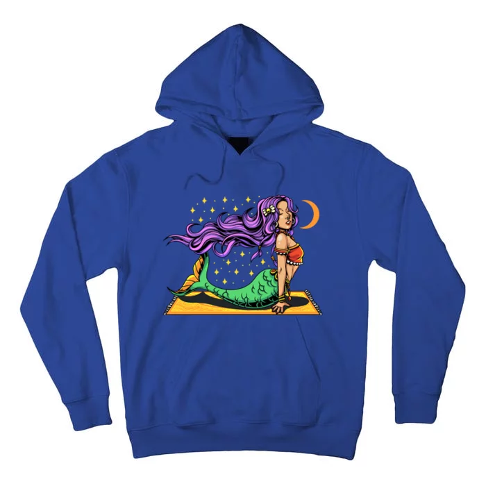 Gypsy Mama Mermaid Yoga Cool Gift Tall Hoodie