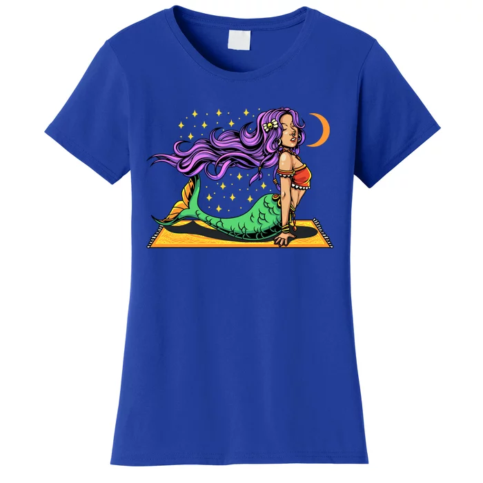 Gypsy Mama Mermaid Yoga Cool Gift Women's T-Shirt