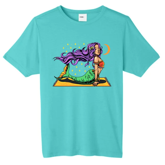 Gypsy Mama Mermaid Yoga Cool Gift ChromaSoft Performance T-Shirt