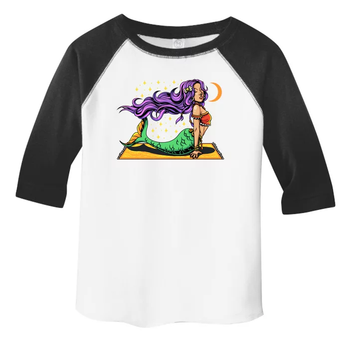 Gypsy Mama Mermaid Yoga Cool Gift Toddler Fine Jersey T-Shirt