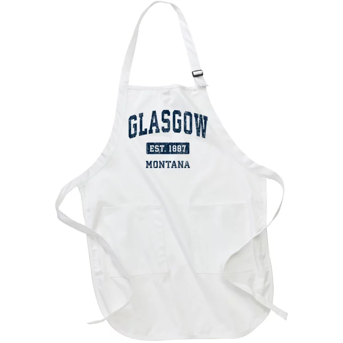 Glasgow Montana Mt Vintage Sports Established Full-Length Apron With Pocket